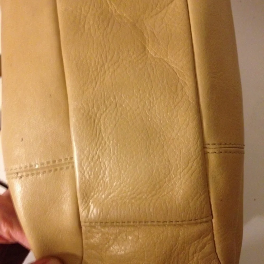 Coach studded leather bag